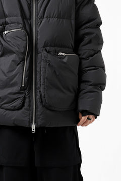 画像をギャラリービューアに読み込む, thomkrom RADICAL POCKET DOWN JACKET (BLACK)