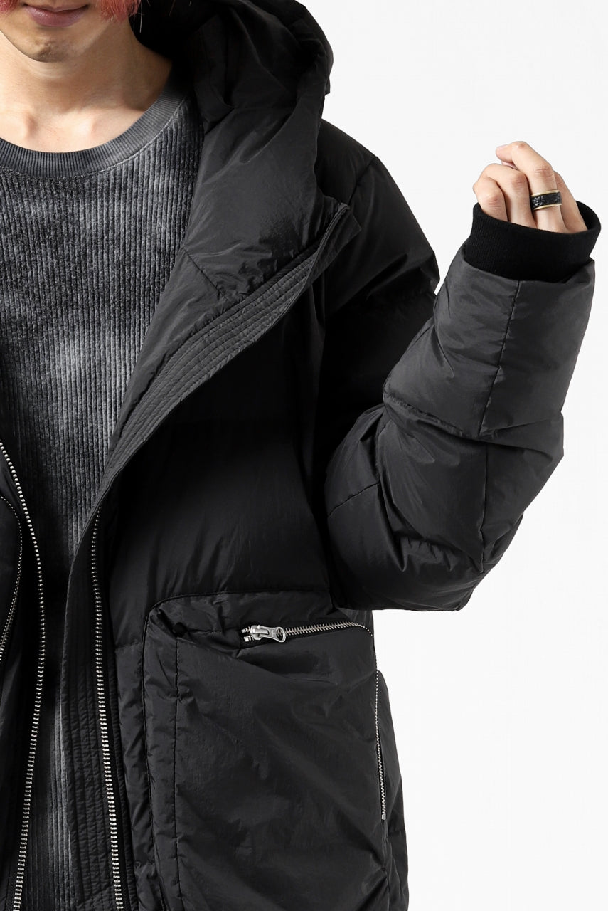 画像をギャラリービューアに読み込む, thomkrom RADICAL POCKET DOWN JACKET (BLACK)