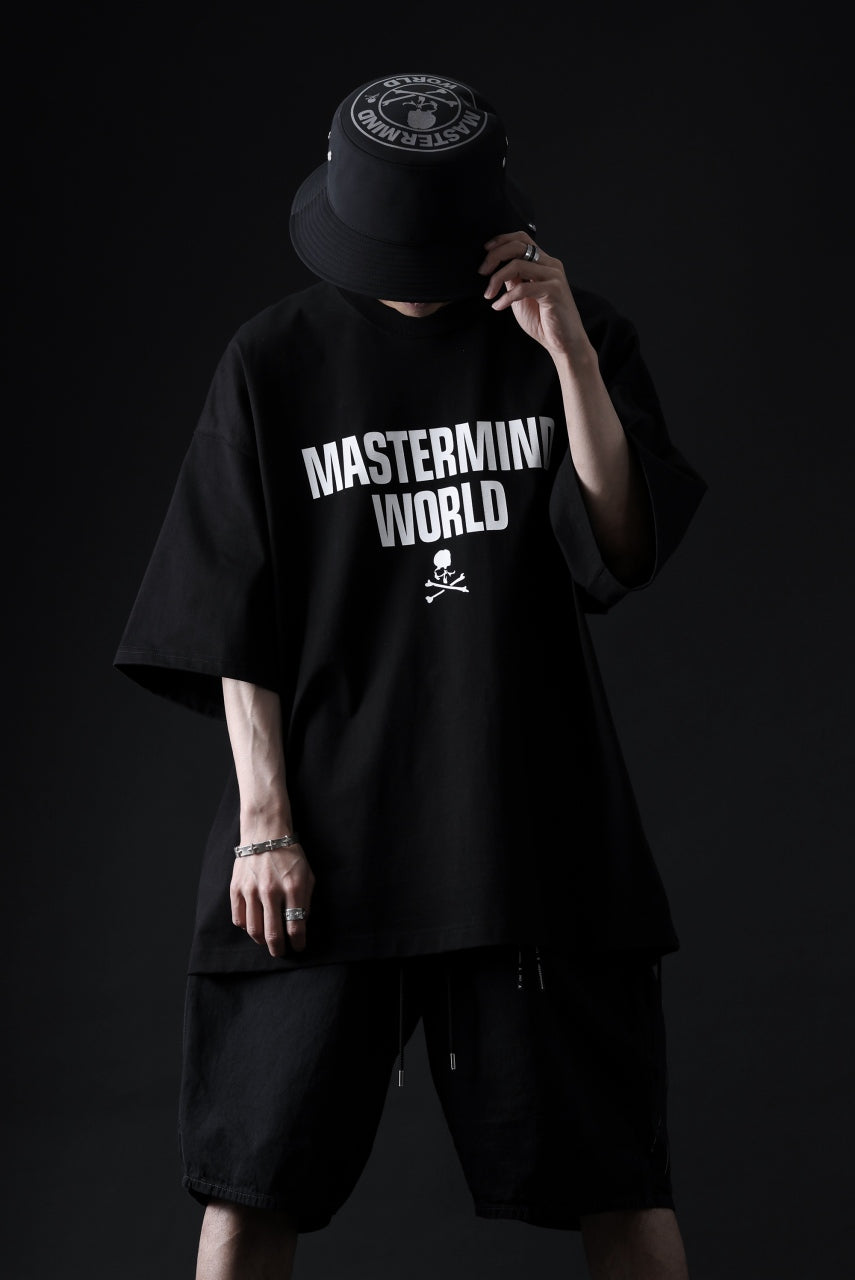 mastermind WORLD REFLECTIVE SKULL BUCKET HAT (BLACK)