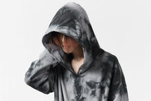 画像をギャラリービューアに読み込む, thomkrom DYEING SWEATSHIRT HOODIE / FRENCH TERRY ORGANIC (MARBLE T109)