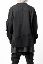 Load image into Gallery viewer, thom/krom MA-1 JACKET / ELASTIC COTTON (BLACK)