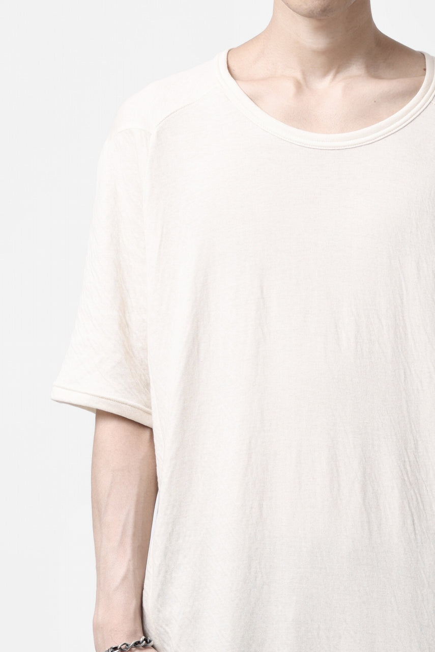 A.F ARTEFACT SWITCHING PATERN T-SHIRT / L.JERSEY (IVORY)