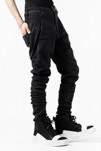 Load image into Gallery viewer, thomkrom SCAR STITCH SKINNY TROUSERS / SUPER STRETCH DENIM (DARK GREY)