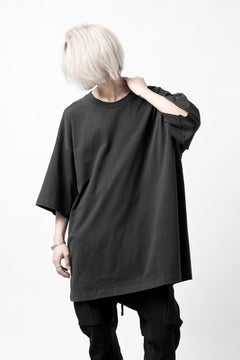 Load image into Gallery viewer, thom/krom OVER SIZED T-SHIRT / ORGANIC COTTON (GRAPHITE)