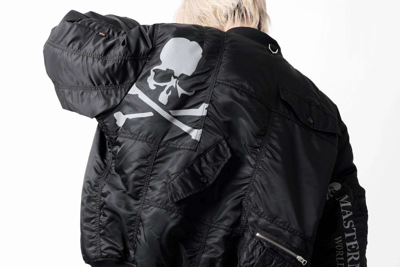 mastermind WORLD x ALPHA INDUSTRIES RIVERSIBLE MA-1 JACKET - CRAZY