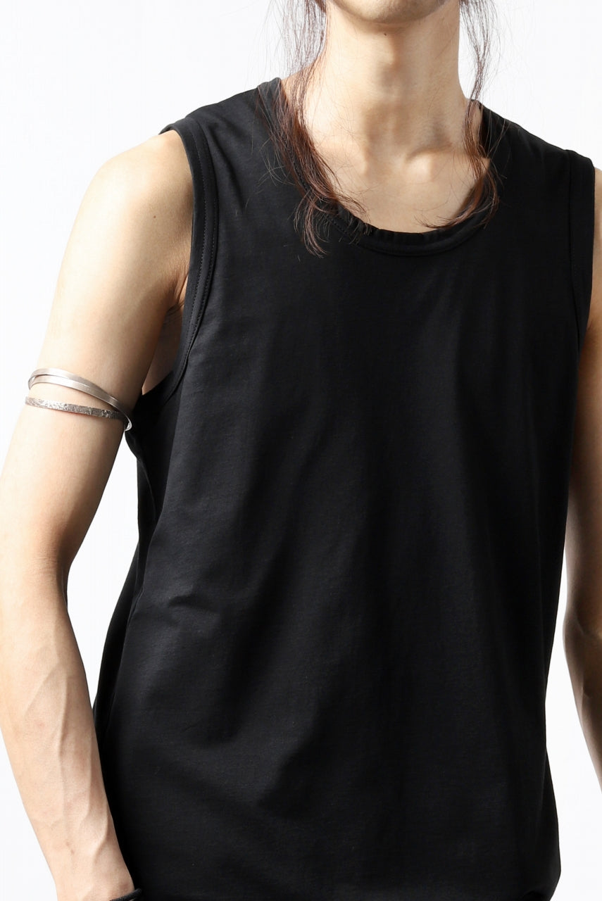 N/07 SLEEVELESS TOPS / DERABE CLAIR FINE (BLACK)