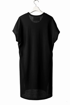 Load image into Gallery viewer, N/07 KIMONO-SLEEVE T-SHIRT / DERABE CLAIR FINE (BLACK)