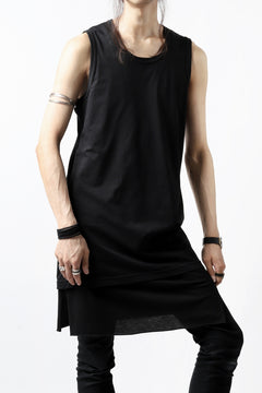 画像をギャラリービューアに読み込む, N/07 SLEEVELESS TOPS / DERABE CLAIR FINE (BLACK)