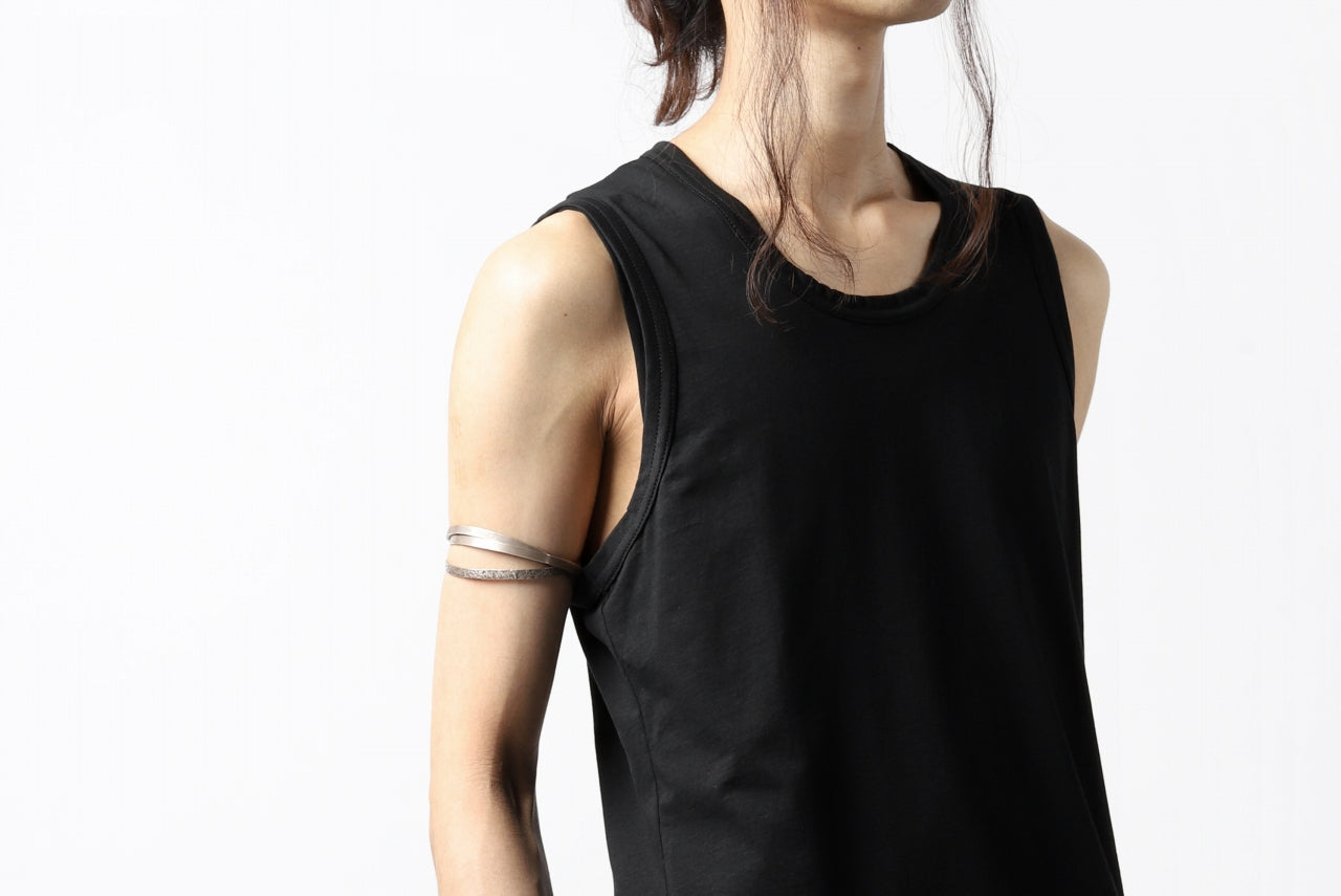 N/07 SLEEVELESS TOPS / DERABE CLAIR FINE (BLACK)