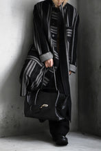 画像をギャラリービューアに読み込む, ierib ONE SHOULDER BOSTON BAG / smooth horse leather (BLACK)