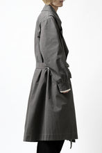 Load image into Gallery viewer, ierib dispatch rider coat 1940  / boiled waxy cotton (GREY)