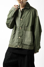 画像をギャラリービューアに読み込む, CHANGES VINTAGE REMAKE COVER ALL JACKET / US ARMY SCHLAFCOVER (KHAKI)