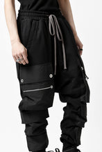 画像をギャラリービューアに読み込む, A.F ARTEFACT -SOLDIER- SARROUEL CARGO PANTS (BLACK)