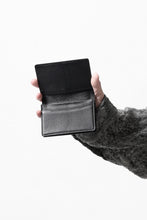 画像をギャラリービューアに読み込む, discord Yohji Yamamoto Card Holder / Shrink Cow Skin Leather (BLACK)