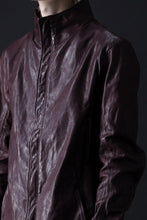 Load image into Gallery viewer, incarnation HORSE LEATHER SOLID-NECK JACKET PMT-2 / OBJECT DYED (52NBK-OC)