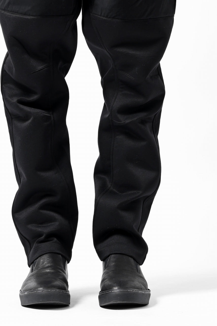 画像をギャラリービューアに読み込む, D-VEC WATER REPELLENT WarmdArt® DOUBLE KNIT EASY CUTTED PANTS (NIGHT SEA BLACK)