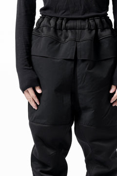 画像をギャラリービューアに読み込む, D-VEC WATER REPELLENT WarmdArt® DOUBLE KNIT EASY CUTTED PANTS (NIGHT SEA BLACK)