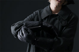 Load image into Gallery viewer, ISAMU KATAYAMA BACKLASH RIDER GLOVE / DEER SKIN + ELECTRIC HEATING (BLACK)