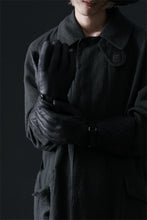 Load image into Gallery viewer, ISAMU KATAYAMA BACKLASH RIDER GLOVE / DEER SKIN + ELECTRIC HEATING (BLACK)