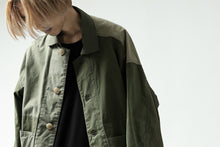 画像をギャラリービューアに読み込む, CHANGES VINTAGE REMAKE COVER ALL JACKET / US ARMY SCHLAFCOVER (KHAKI)