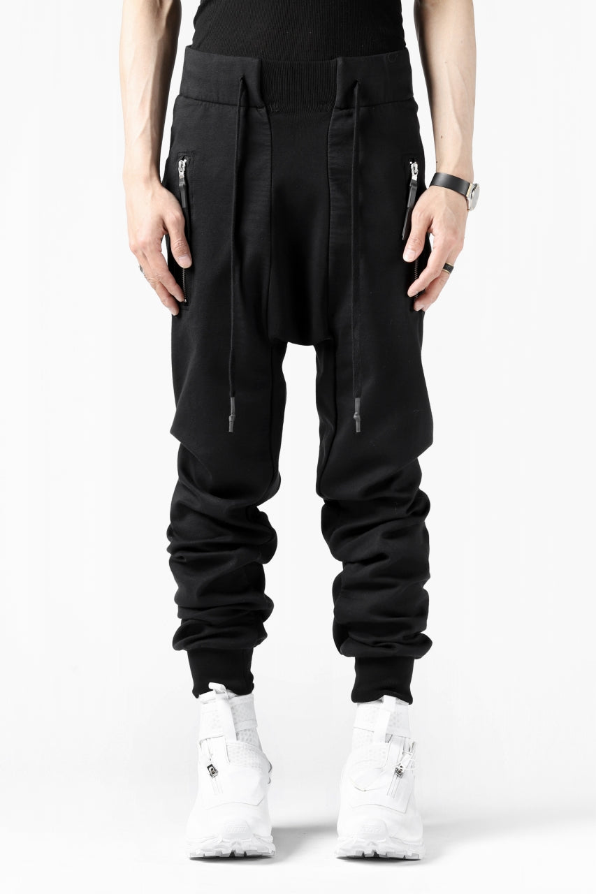 BORIS BIDJAN SABERI 0番ステッチ バナナ ジャージー パンツ約25ｃｍ裾 