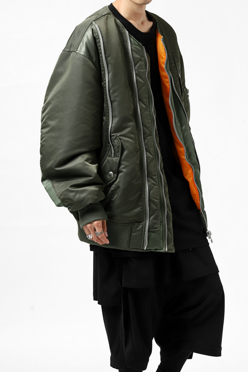 FACETASM BUG MA-1 JACKET (KHAKI)の商品ページ | ファセッタズムの