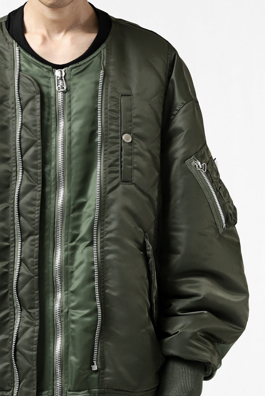 FACETASM BUG MA-1 JACKET (KHAKI)の商品ページ | ファセッタズムの