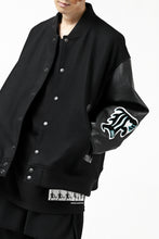 画像をギャラリービューアに読み込む, FACETASM &quot;F&quot; STADIUM JACKET (BLACK)