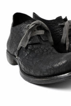 画像をギャラリービューアに読み込む, Portaille OneMake exclusive PL20 Derby Shoes / Rough Bull (Black)