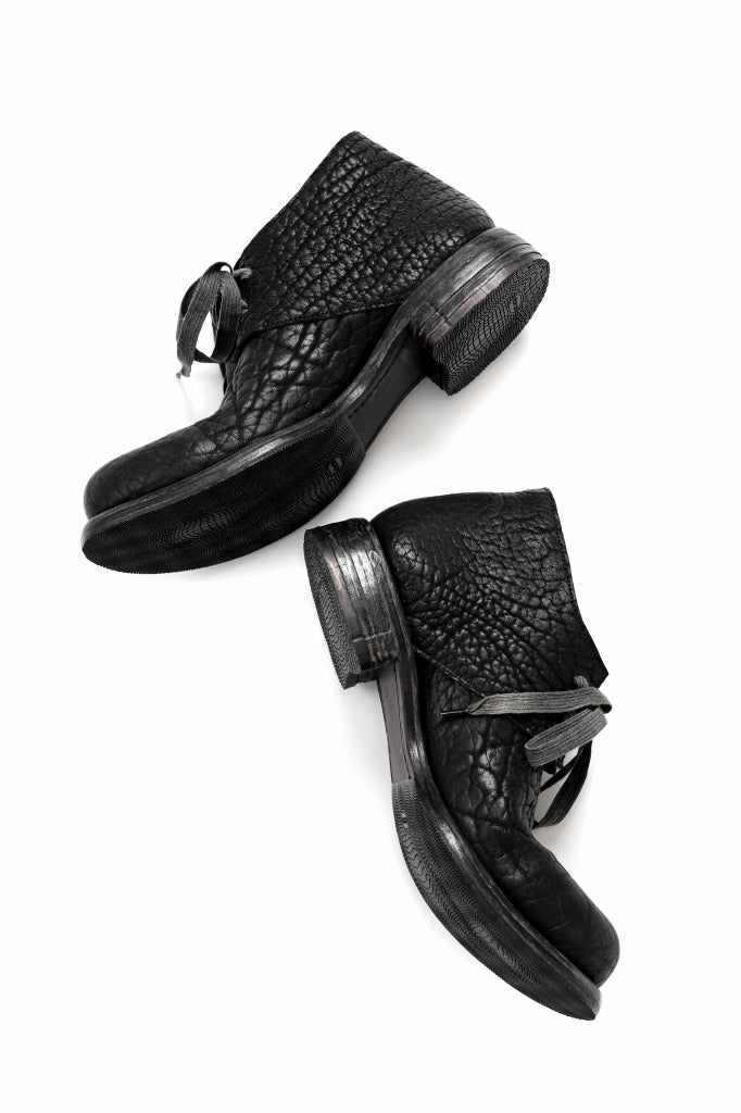 Portaille OneMake exclusive PL20 Derby Shoes / Rough Bull (Black)