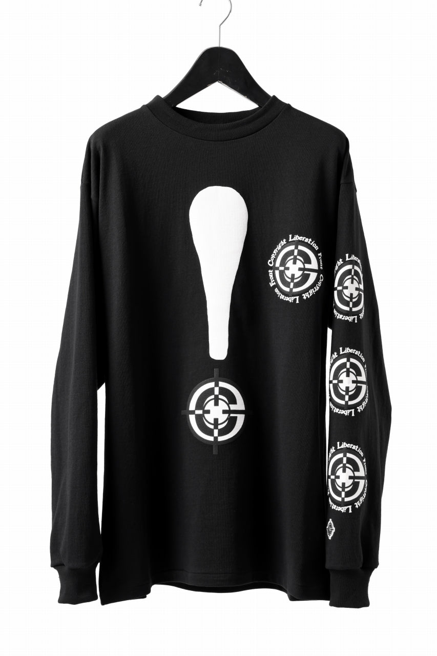 READYMADE TARGET / SMILE LS TEE (BLACK) - Shop Online LOOM OSAKA