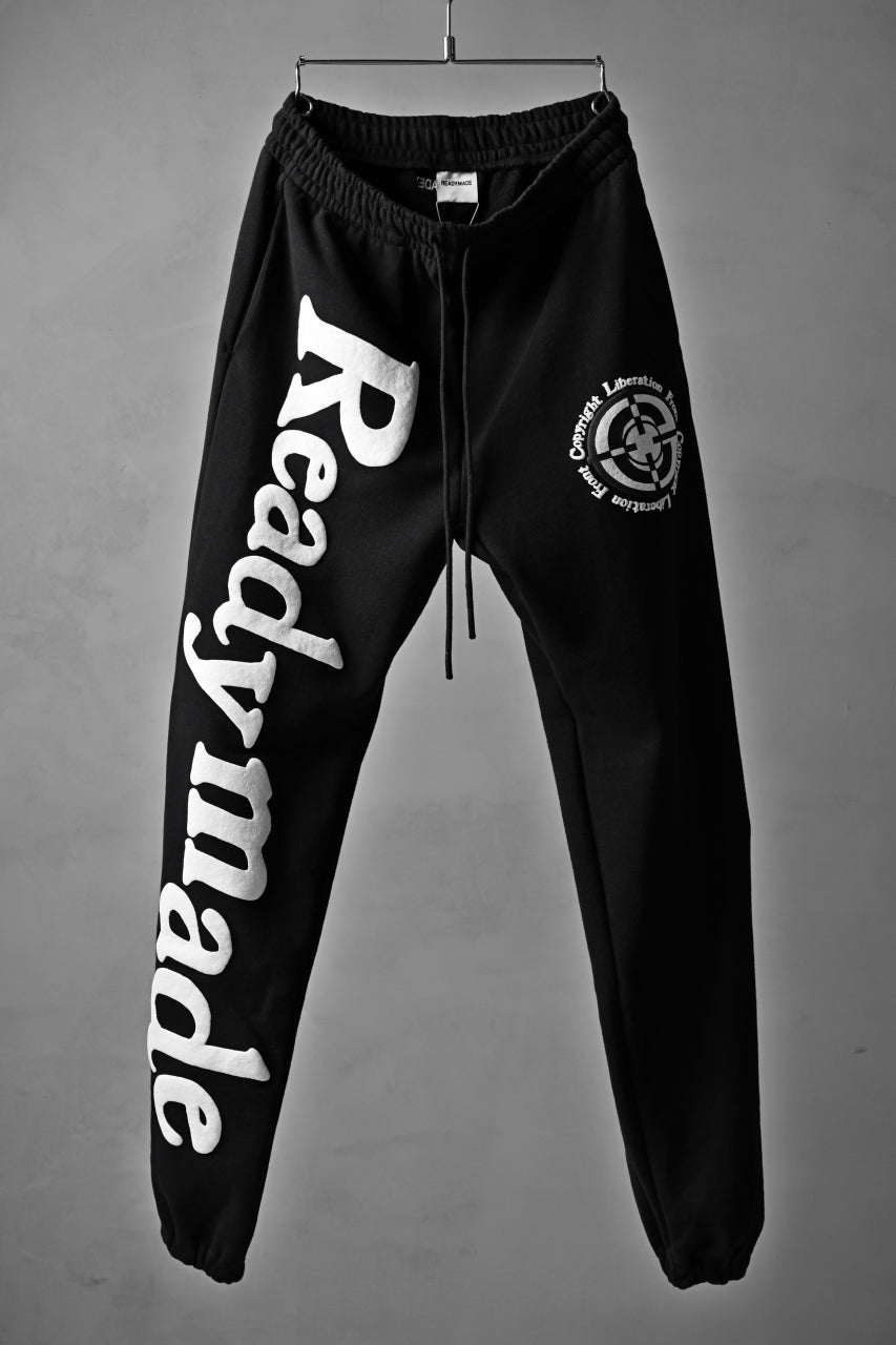 画像をギャラリービューアに読み込む, READYMADE RM SWEAT PANTS (BLACK)