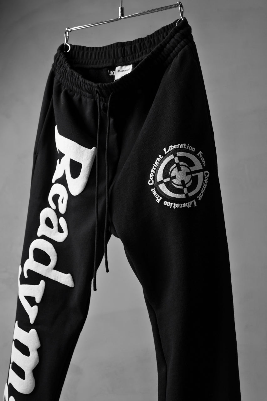 画像をギャラリービューアに読み込む, READYMADE RM SWEAT PANTS (BLACK)