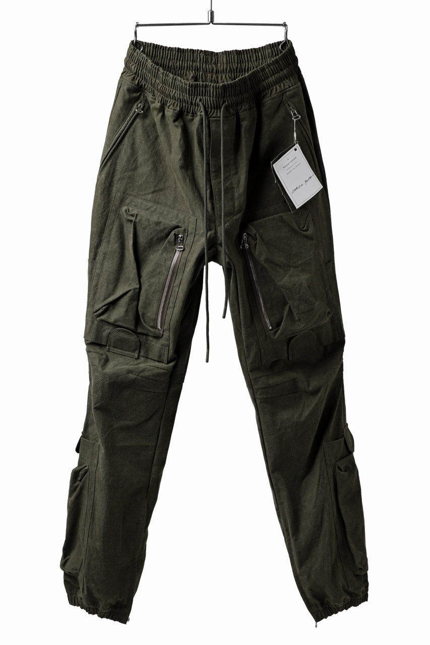 READYMADE CARGO PANTS (KHAKI GREEN #A) – LOOM OSAKA