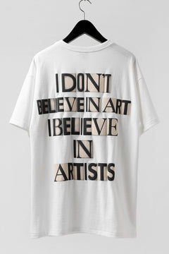 画像をギャラリービューアに読み込む, READYMADE DUCHAMP T-SHIRT (WHITE)