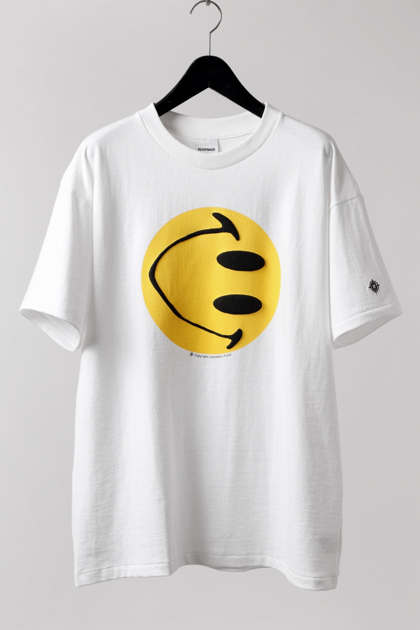 Load image into Gallery viewer, READYMADE CLT SIMILE TEE (WHITE)
