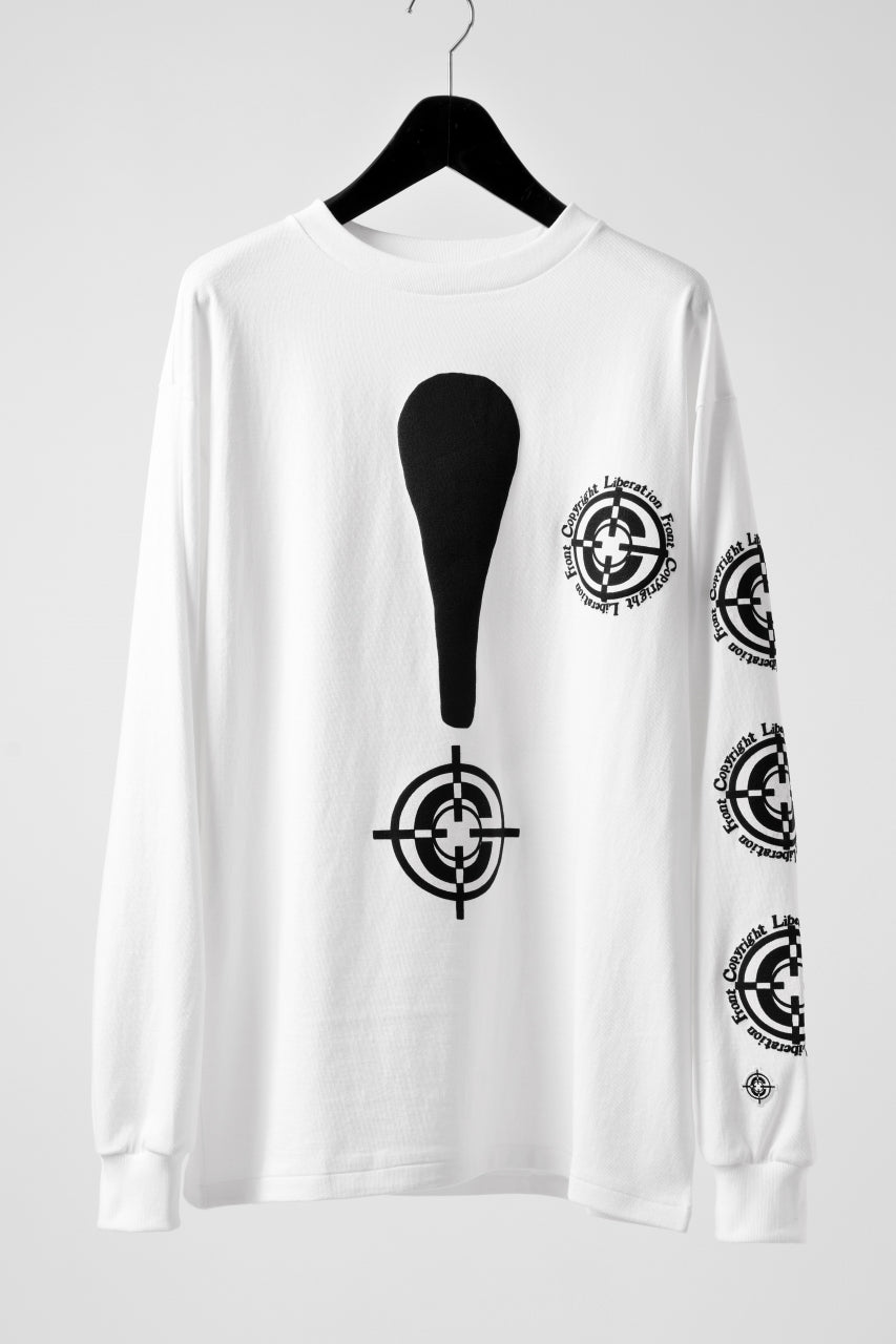 READYMADE TARGET / SMILE LS TEE (WHITE)