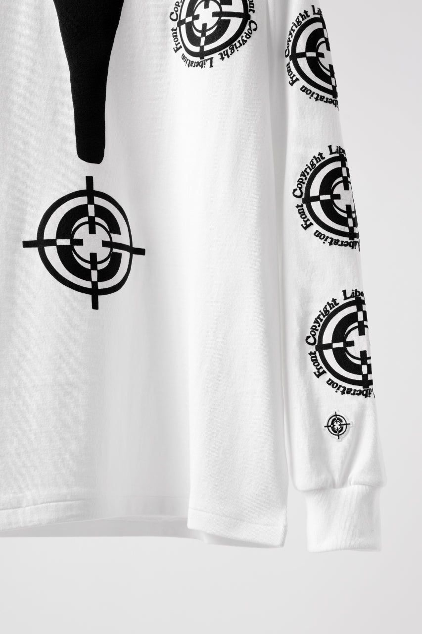 READYMADE TARGET / SMILE LS TEE (WHITE)