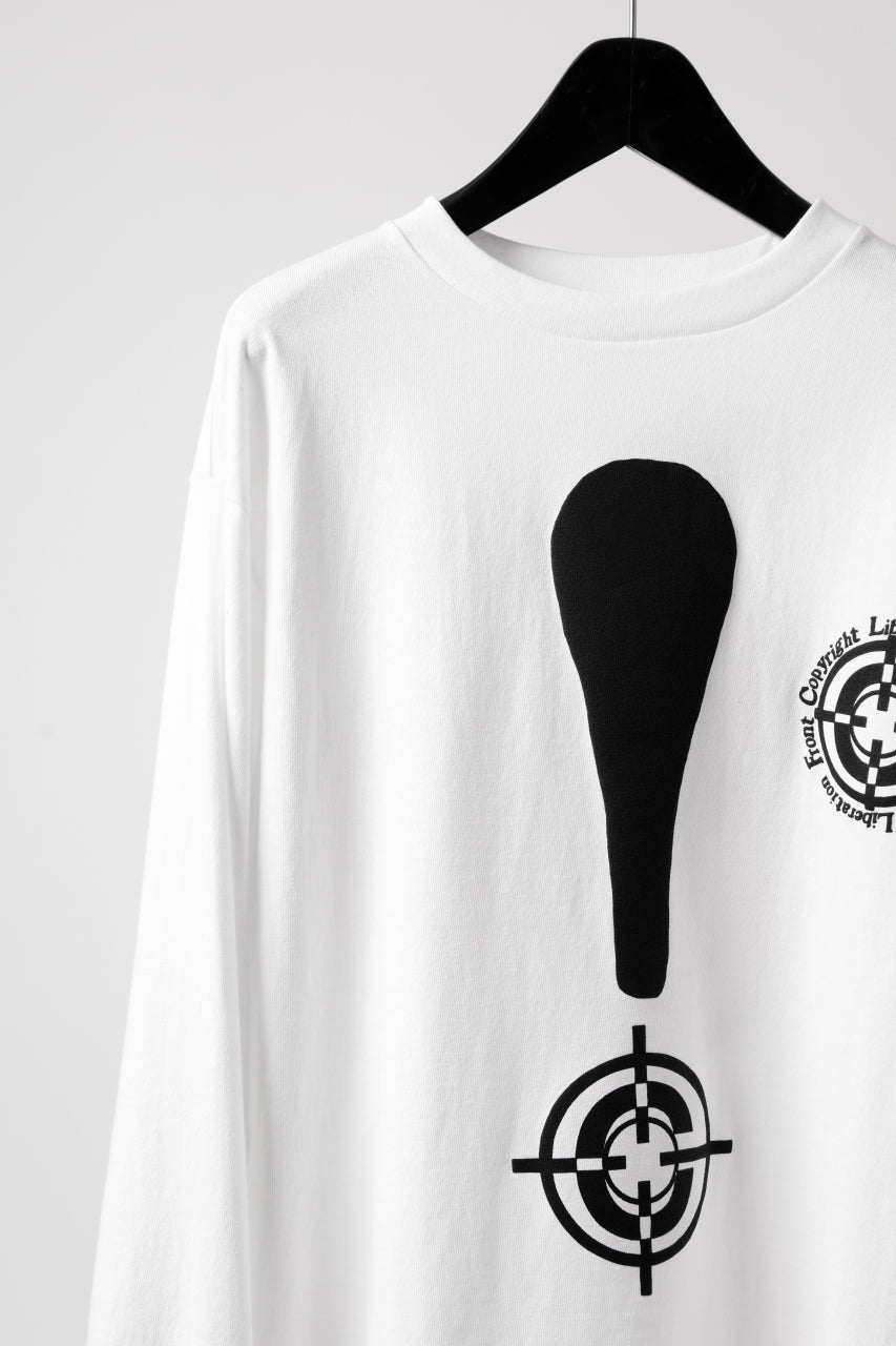 READYMADE TARGET / SMILE LS TEE (WHITE)