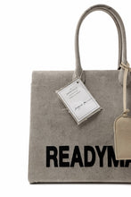 Load image into Gallery viewer, READYMADE SHOPPING BAG 40 LOGO (WHITE)