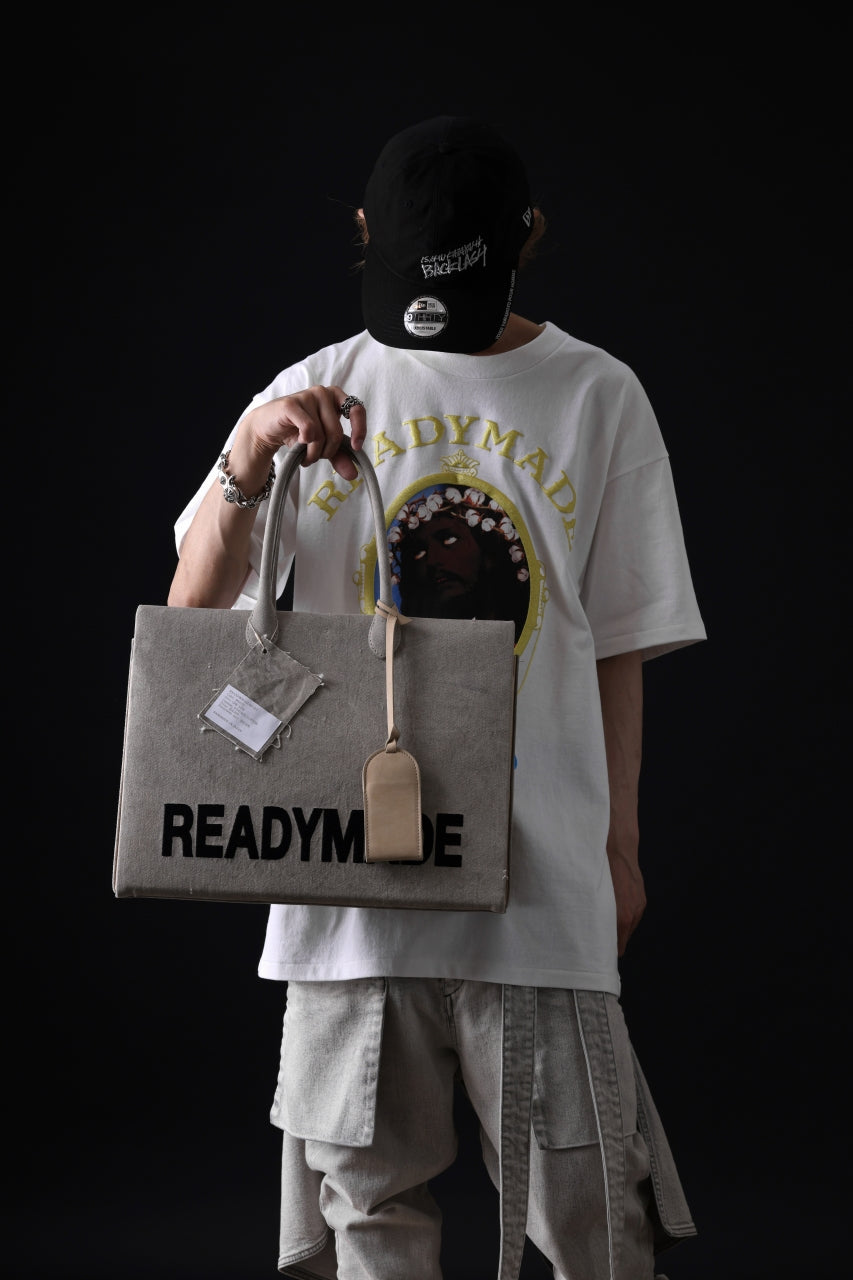 READYMADE COLLAPSED FACE TEE (BLACK)