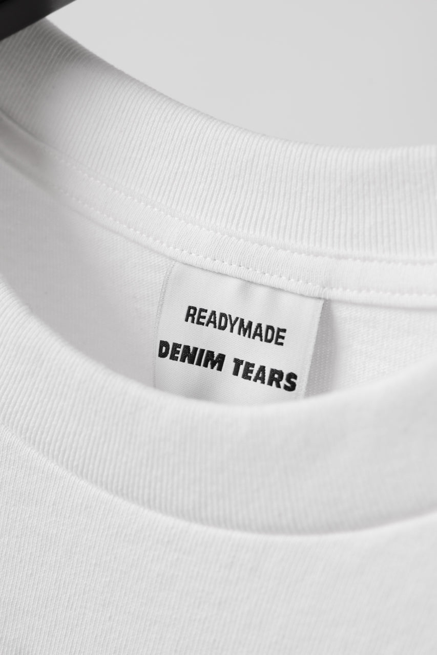 READYMADE x DENIM TEARS  COTTON WREATH TEE (WHITE)