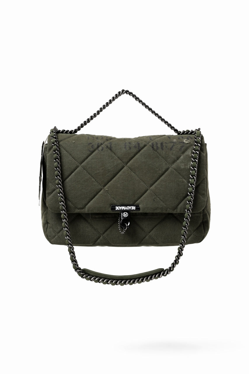 READYMADE BIG CHAIN BAG (GREEN)