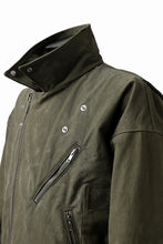 Load image into Gallery viewer, READYMADE MORTORCYCLE JACKET (GREEN / SIZE.1)