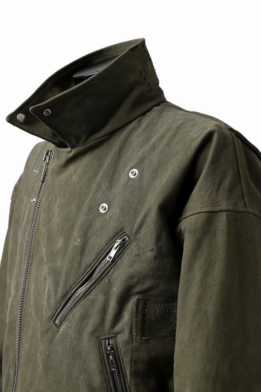 READYMADE MORTORCYCLE JACKET (GREEN / SIZE.1)