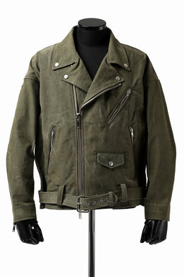 READYMADE MORTORCYCLE JACKET (GREEN / SIZE.1)