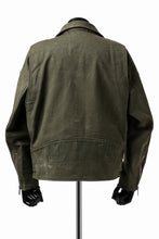 Load image into Gallery viewer, READYMADE MORTORCYCLE JACKET (GREEN / SIZE.1)