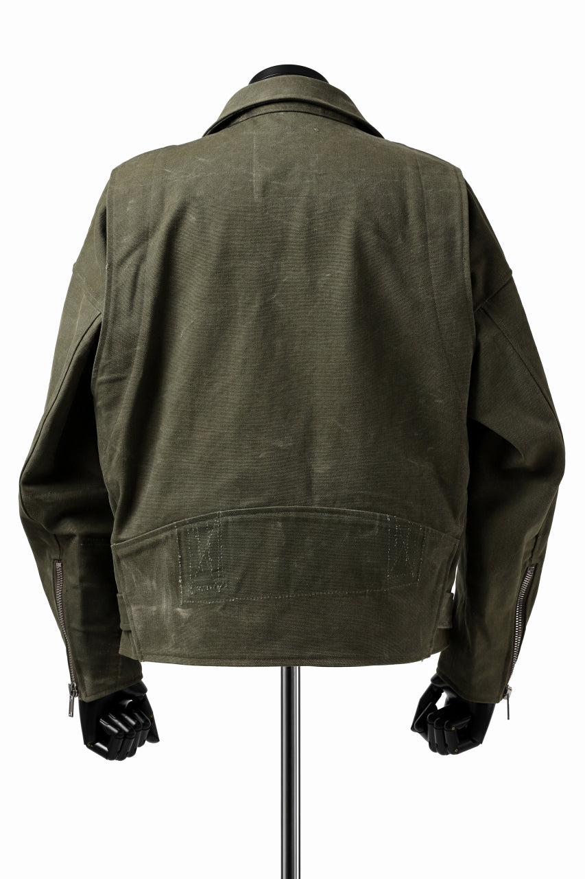 READYMADE MORTORCYCLE JACKET (GREEN / SIZE.1)