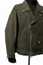 画像をギャラリービューアに読み込む, READYMADE MOTORCYCLE JACKET (GREEN #B)