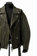 画像をギャラリービューアに読み込む, READYMADE MOTORCYCLE JACKET (GREEN #B)